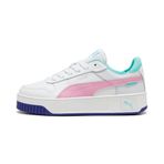 Puma Carina Street Jr White Mauved Out Mint Pink Green Kız Çocuk Spor Ayakkabı