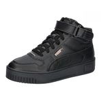 Puma Carina Street Mid-Puma Black-Puma Black-Rose Gold Mid Kadın Bot