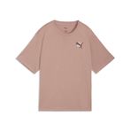 PUMA Cat Graphıc Kadın Antrenman Tişörtü,Sandstone S