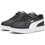 Puma Caven 2.0 Ac+ Ps-Black-White Unisex Çocuk Ayakkabı Siyah Düz Tabanlı Konforlu Tasarım