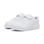 Puma Caven 2.0 Ac+ Ps-White-Silver-Black Çocuk Ayakkabı-Beyaz