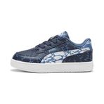 PUMA Caven 2.0 ICY Monster çocuk spor ayakkabısı, Club Navy Blue Horizon White, 34.5 EU