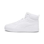 Puma Caven 2.0 Mid Beyaz Puma Gümüş Uniseks Spor Ayakkabı