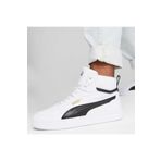 Puma Caven 2.0 Mid Erkek Sneaker Ayakkabı Beyaz Siyah 40-45