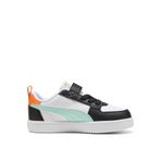 Puma Caven 2.0 Playdate Ac+Pc Çocuk Spor Ayakkabı, 28, 402791, PUMA White-Black-Mint Melt, Üniseks-Çocuklar