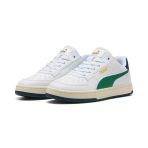 Puma Caven 2.0 Retro Jr-White-Green-Warm White Çocuk Ayakkabı-Beyaz