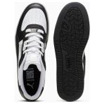 Puma Caven 2.0 Unisex Sneaker Spor Ayakkabı – Hakiki & Sentetik Deri - Siyah - Beyaz
