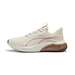 PUMA Cell Thrill Dash Alpine Snow-Warm White- unisex-adult Düşük Bot, Alp Kar-Sıcak Beyaz-Gül Altın, 41 EU