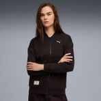 Puma Class Kadın Ceket Uzun Kol Siyah Full-Zip Modeli ile Spor Şıklığı Yakalayın - Renkli