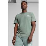 Puma CLASS Washed Tee Yeşil Erkek Kısa Kol T-Shirt