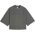 Puma Classics+ Oversized Tee Kadın T-shirt - Gri
