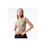 Puma Classıcs Ribbed Crop Top Kadın Haki T-Shirt