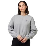 Puma Cloudspun Crew Kadın Gri Bisiklet Yaka Sweatshirt, S