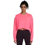 PUMA CLOUDSPUN CROSSOVER CREW Kadın Sweatshirt, Sunset Glow, L
