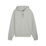 PUMA CLOUDSPUN Erkek Kapüşonlu SWEATSHIRT, Light Gray Heather, XL