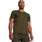 Puma Cloudspun Soft Erkek Yeşil Koşu Tişört - Haki