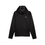 Puma Cloudspun Techlbl Jacket Erkek Crew Sweatshirt-siyah