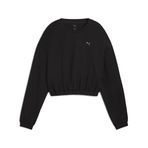 PUMA CLOUDSPUN TRAINING Kadın SWEATSHIRT, PUMA Black, L