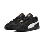 Puma Club 5v5 Class Act Female Black White Gold Günlük Spor Ayakkabı