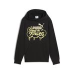 Puma Çocuk Kapüşonlu Sweatshirt, Mid90s Hoodie, Siyah, 11-12 Yaş