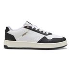 Puma Court Classic White Gold Black Erkek-Unisex Spor Ayakkabı