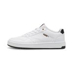 Puma Court Classic White-P Lifestyle Ayakkabı, 44, 5003249563, Beyaz, Erkek