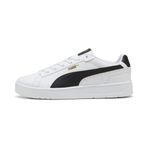 Puma Court Classico White Black Gold Erkek-Unisex Spor Ayakkabı