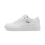 Puma Court Classy White Silver Kadın Spor Ayakkabı
