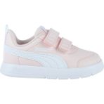 Puma Courtflex V3 Bebek Pembe Spor Ayakkabı Çocuk Nefes Alabilir Yapı ile Koşu ve Yürüyüş İçin İdeal (310252-07)