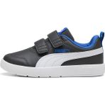 Puma Courtflex V3 V Çocuk Siyah Sneaker Bağcıklı Tasarım Kauçuk Tabanlı Spor Ayakkabı