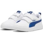 Puma Courtflex V3 V Ps-White-Clyde Royal Çocuk Ayakkabı-Beyaz