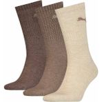 Puma Crew Sock 3p Kahverengi Çorap - 39 - 42