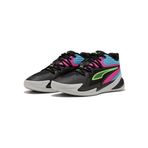 Puma Dagger Black-Fluro Pink Pes Erkek-Unisex Basketbol Ayakkabısı