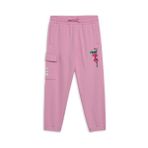 Puma Dar Paça Pembe Kadın Eşofman Altı 62737948-PUMA X TROLLS Cargo Pants, 3-4 Yaş
