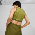 Puma Dare To Kadın Crop Üst - L - Zehir Yeşili