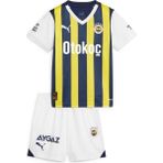 Puma Düz Beyaz - Mavi Erkek Eşofman Takımı 77537202-FSK Away Minikit W/o Socks - 3 - 4 Yaş