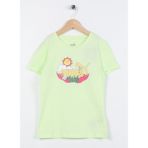 Puma Düz Yeşil Kız Çocuk T-Shirt 67996701 Girl S Tee - 13 - 14 Yaş
