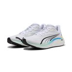 Puma Electrify NITRO 4 Puma Beyaz-Nane Eriyik-S Erkek Ayakkabı, PUMA Beyaz-Nane Eriyik Hızı Mavi, 42 EU