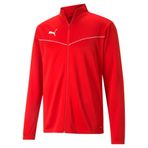PUMA Erkek antrenman ceketi, kırmızı (PUMA Red-Puma Beyaz), 3XL