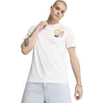Puma Erkek Beyaz Graphics Icon Tee Spor T-Shirt - 68482902