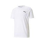 Puma Erkek Beyaz Kısa Kollu Tişört M Beden ACTIVE SMALL LOGO TEE Modeli