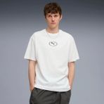 Puma Erkek Beyaz Puma Puma Sport Relaxed Tee Beyaz Erkek T-Shirt - XL