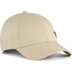 Puma Erkek Beyzbol Şapkası Metal Logolu 6 Panel Geri Dönüştürülmüş Malzeme ile Tasarlandı - Ekru