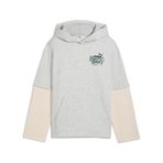 PUMA Erkek Çocuk Mid90s Katmanlı Kapüşonlu Fl B Gömlek (1'li paket)