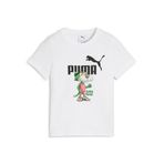 PUMA Erkek Çocuk SUPER PUMA Graphic Tee T-shirt PUMA White 5-6YAŞ