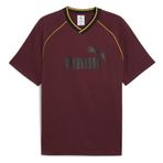 PUMA Erkek ESS Football Jersey Forma Ruby Shimmer S