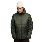 PUMA Erkek ESS Hooded Padded Jacket Mont Dark Olive XL