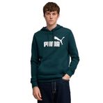 PUMA Erkek ESS No. 1 Logo Hoodie Sweatshirt Green Terrain S
