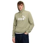 PUMA Erkek ESS No. 1 Logo Hoodie Sweatshirt Lux Army S
