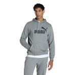 PUMA Erkek ESS No. 1 Logo Hoodie Sweatshirt Medium Gray Heather L